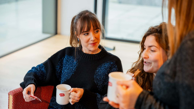 Employees at Lotus Bakeries